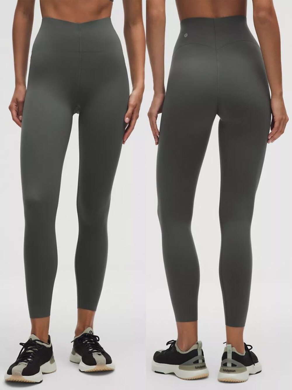 NEW Lululemon Glow Up SHR Tight 25" Palm Deco Size 8 Ultralu Sculpt Legging $118